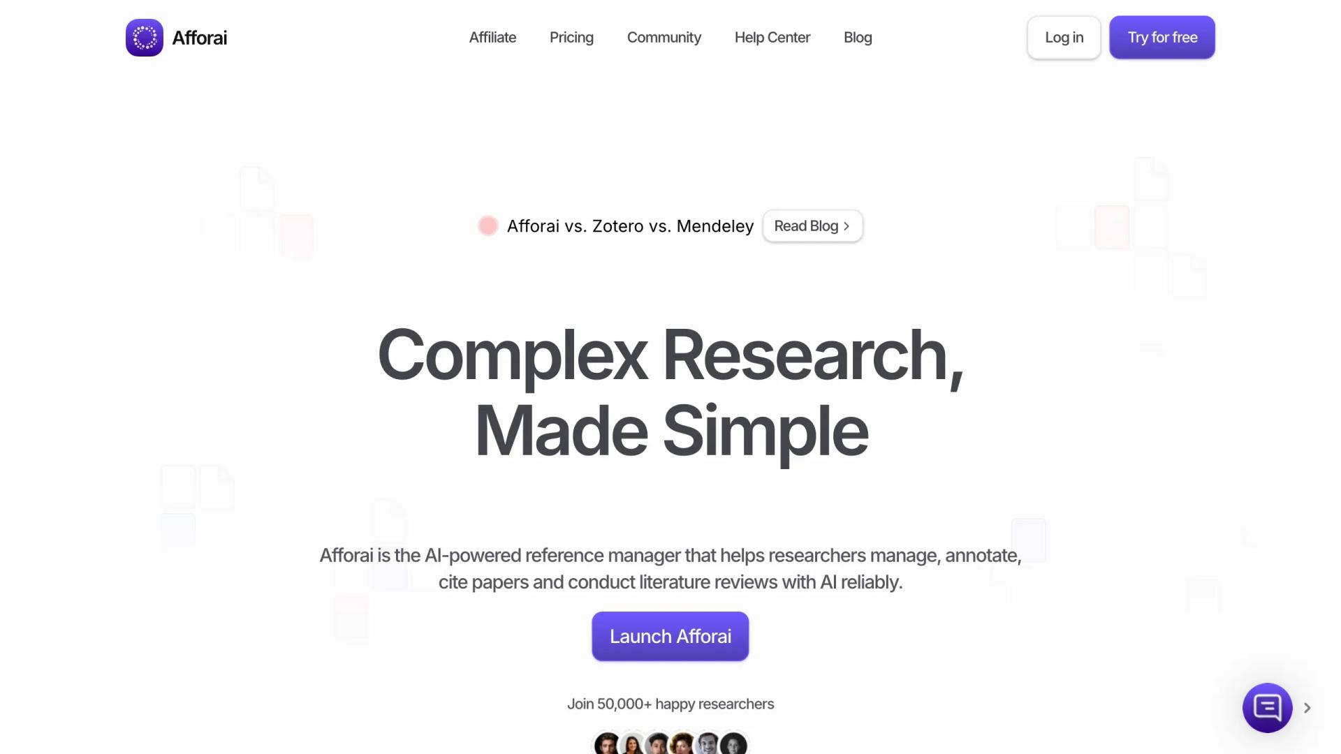 Screenshot of AI SaaS Landing Page