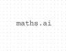 FavIcon of Maths.ai