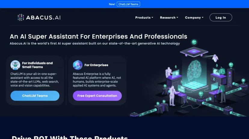 Screenshot of AI Super Assistant & Enterprise AI Platform