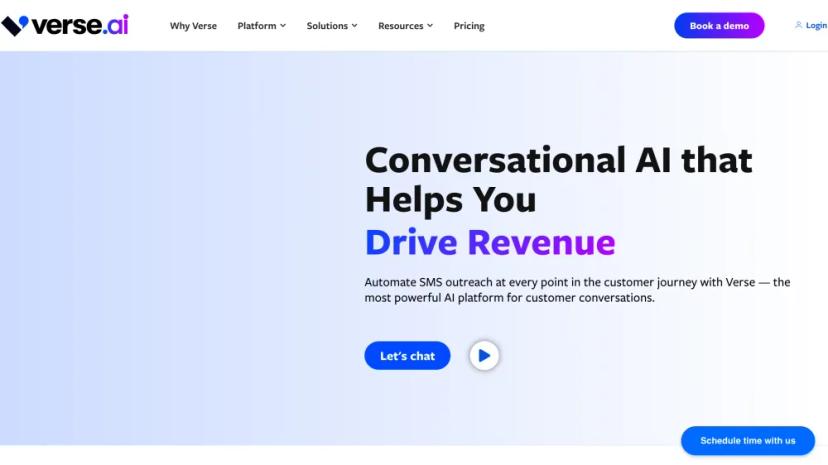 Screenshot of AI-Powered Conversational Platform for Customer Engagement and Lead Qualification