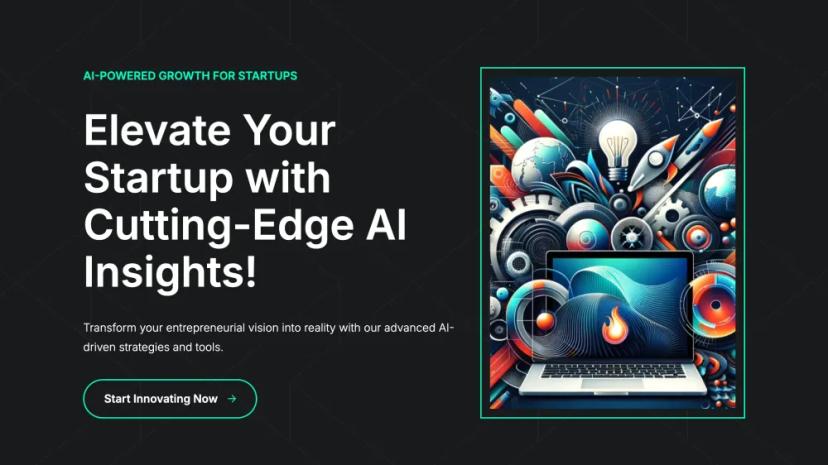Screenshot of AI-POWERED GROWTH FOR STARTUPS