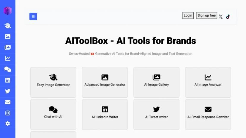 Screenshot of AI Toolbox