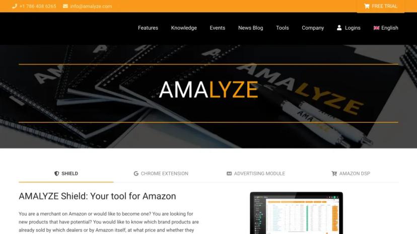 Screenshot of AMALYZE Shield: Your AI Tool for Amazon