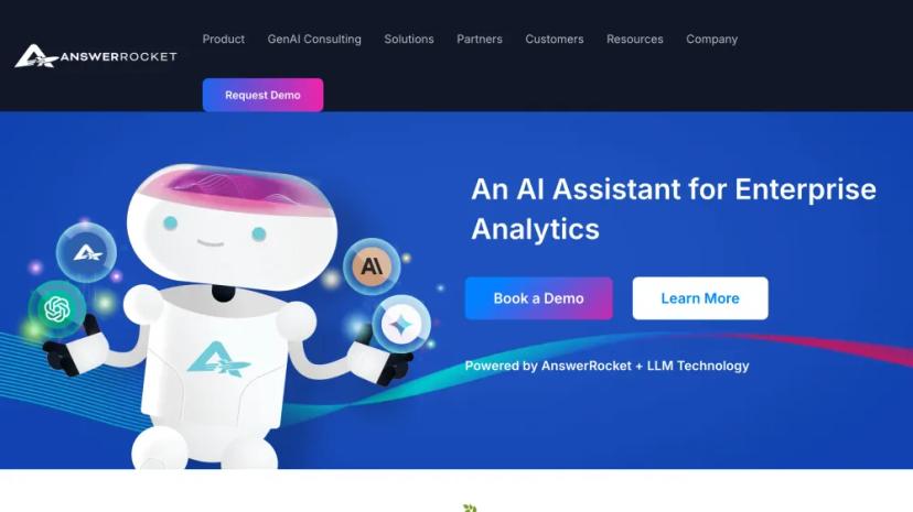 Screenshot of AI Analytics Assistant for Enterprise Productivity