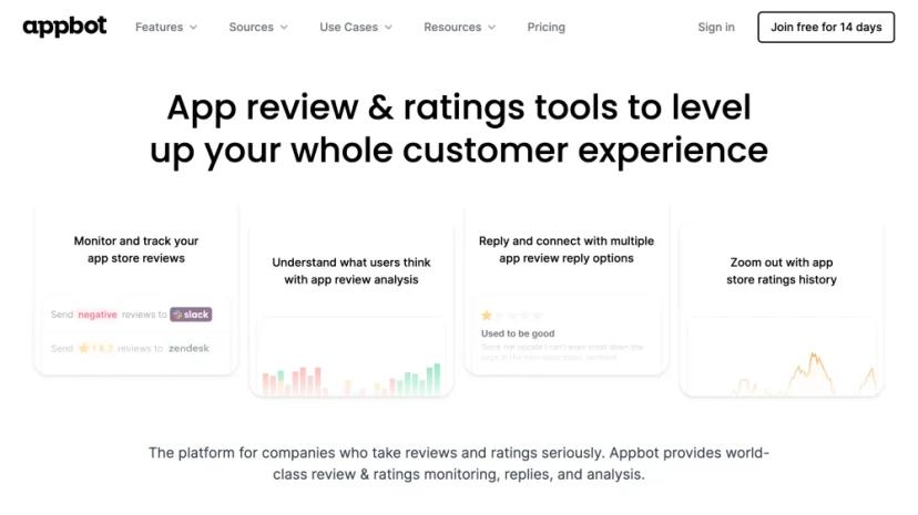 Screenshot of AI-Powered App Review & Rating Monitoring