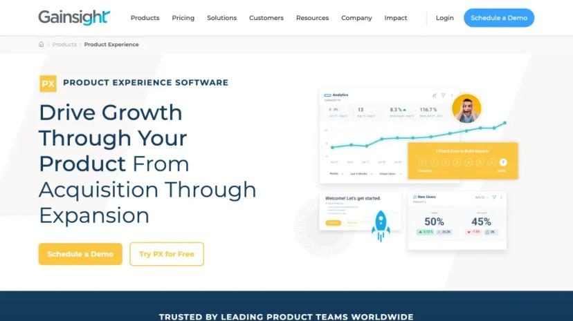 Screenshot of Product Experience Software for Growth and User Engagement