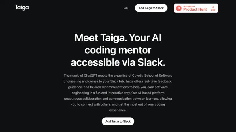 Screenshot of AI Coding Mentor via Slack