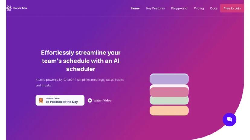 Screenshot of Effortlessly Streamline Your Team's Schedule with an AI Scheduler