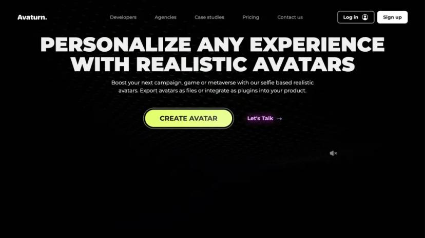 Screenshot of Personalize Any Experience with Realistic Avatars