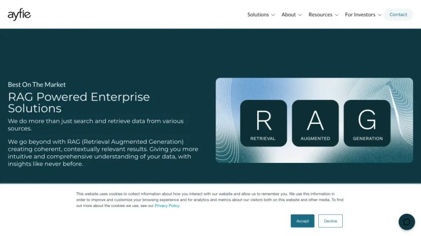 Screenshot of RAG-Powered Enterprise Search & Integration Platform