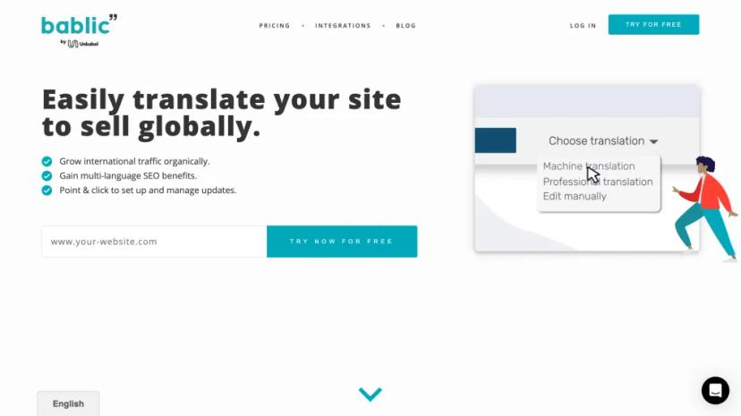 Screenshot of Easily Translate Your Website to Reach Global Audiences