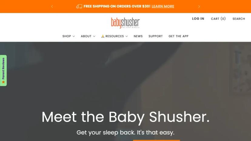 Screenshot of Baby Shusher - The Sleep Miracle Sound Machine