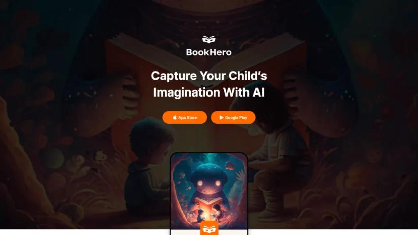 Screenshot of AI-Powered Children's Book Creation and Illustration Tool