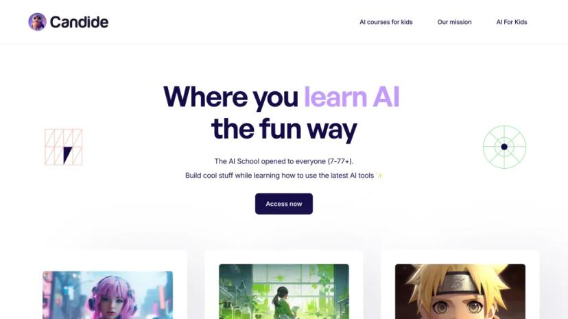 Screenshot of AI for Kids - The Fun Way to Learn AI