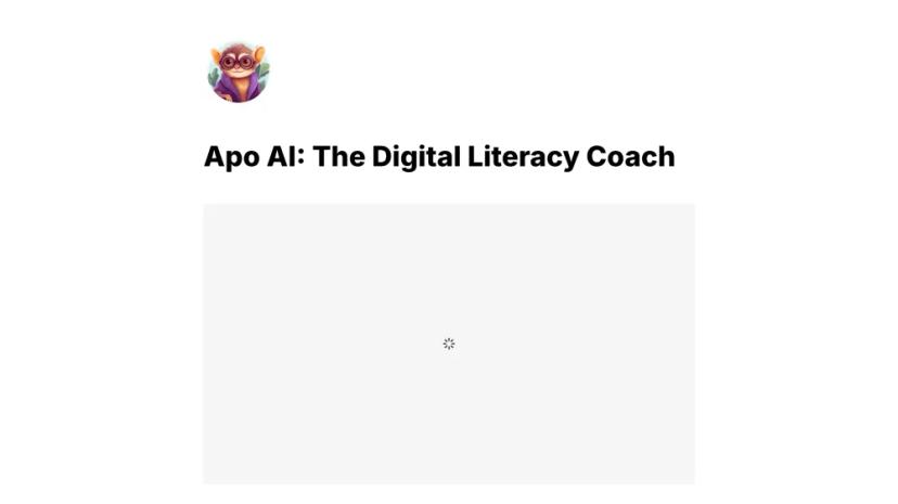 Screenshot of The Digital Literacy Coach