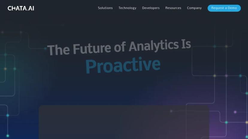 Screenshot of Proactive Analytics with Custom Proactive Language Models