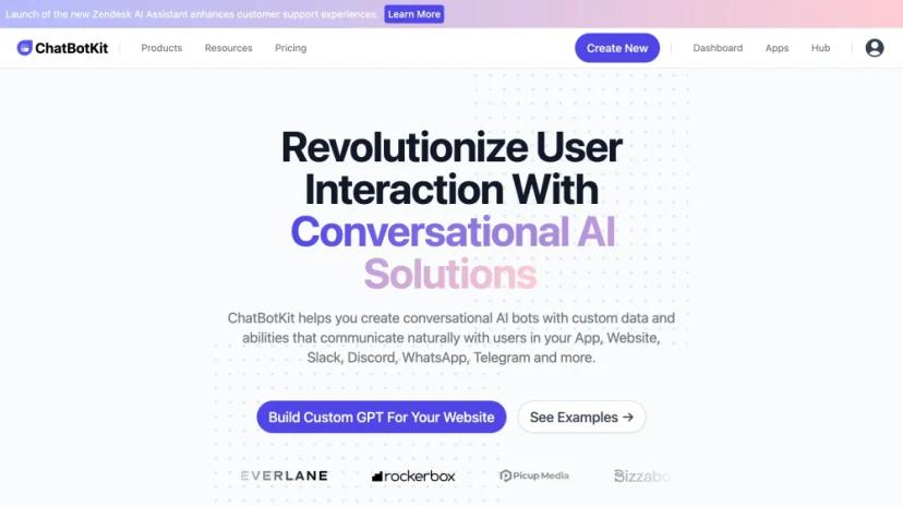 Screenshot of Revolutionize User Interaction with Conversational AI Solutions