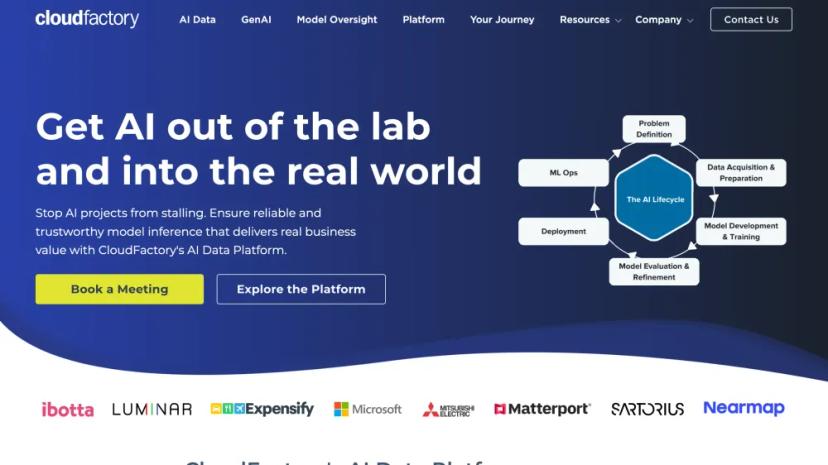 Screenshot of Empower Reliable and Trustworthy AI with CloudFactory's AI Data Platform