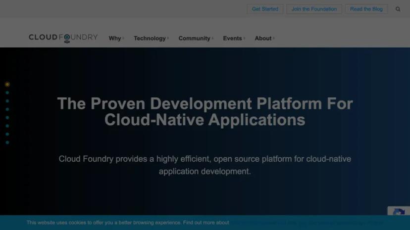 Screenshot of Proven Development Platform for Cloud-Native Applications