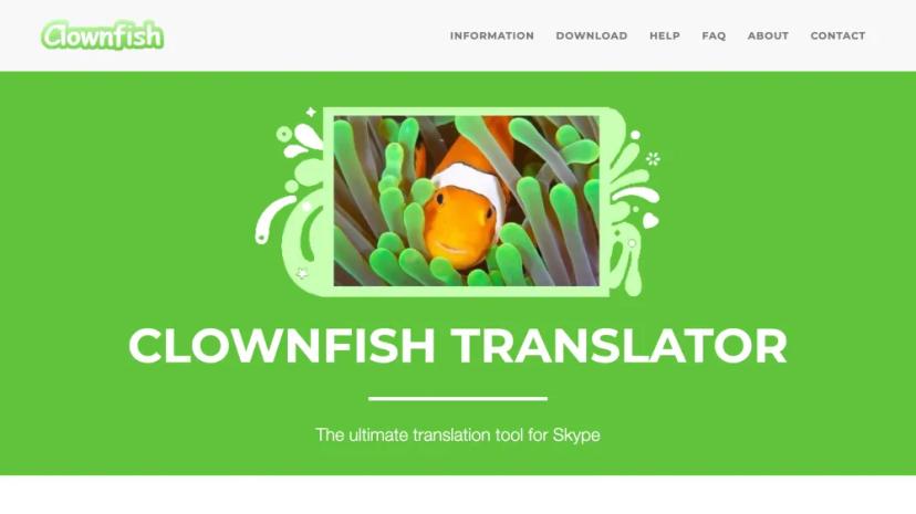 Screenshot of Clownfish Translator