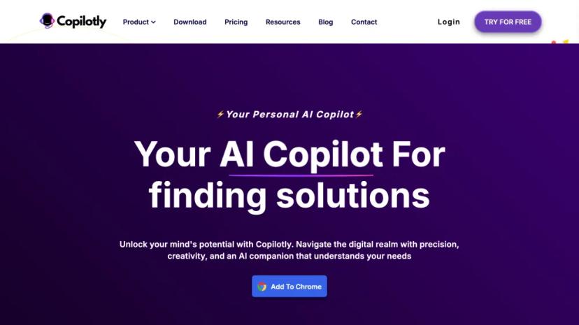 Screenshot of Your Personal AI Copilot