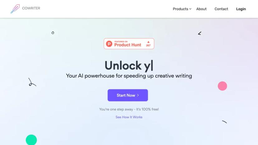 Screenshot of AI SaaS Landing Page Generator