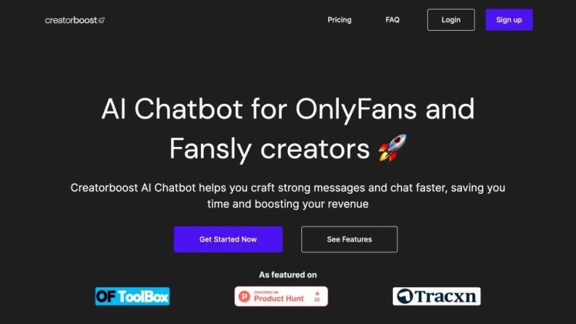 Screenshot of AI Chatbot for OnlyFans and Fansly Creators