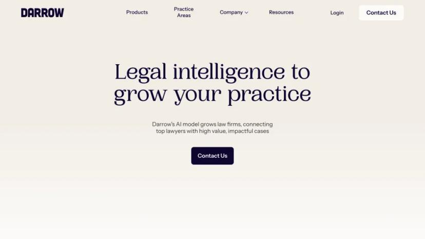 Screenshot of Legal Intelligence Platform for Law Firm Business Development