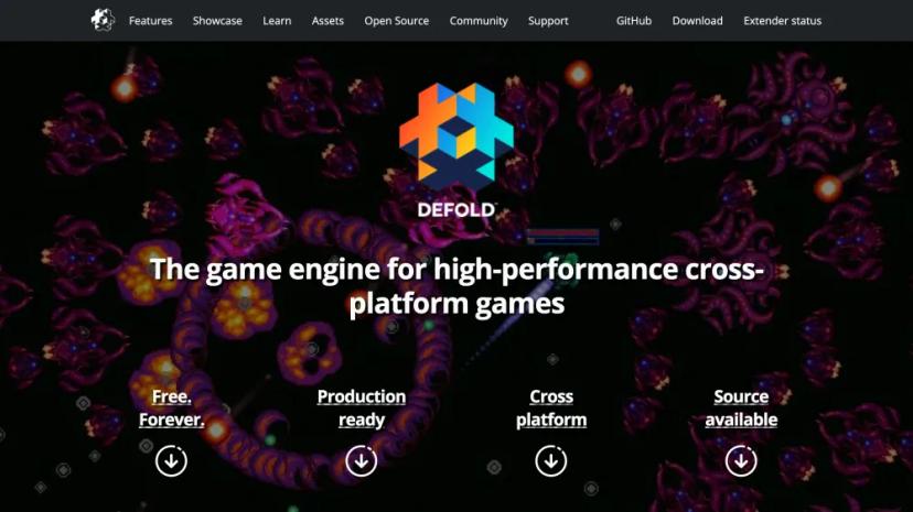 Screenshot of Defold: High-Performance Cross-Platform Game Engine