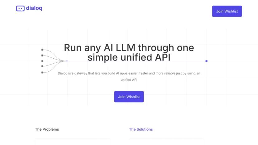 Screenshot of Unified AI LLM API for Simple and Reliable AI App Development