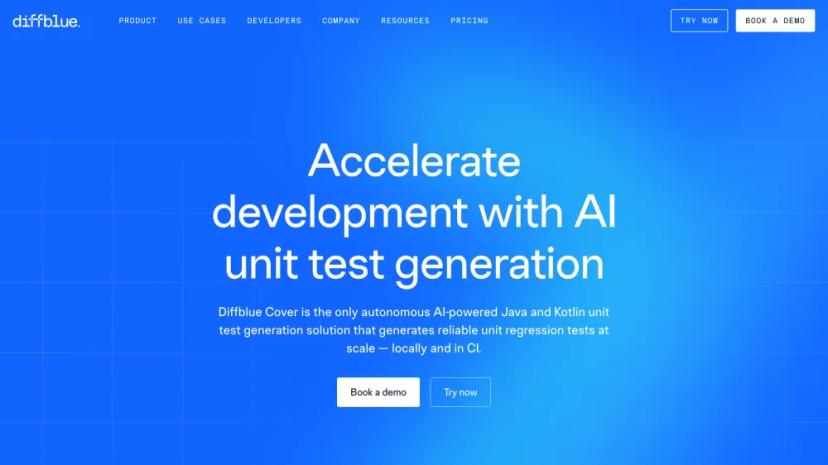 Screenshot of Autonomous AI-Powered Unit Test Generation with Diffblue Cover