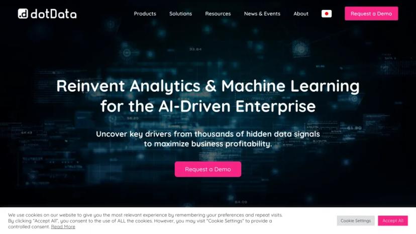 Screenshot of AI-Powered Data-Centric Discovery and Automation Platform