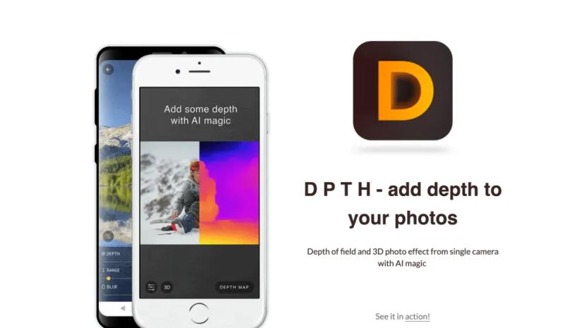 Screenshot of ADD DEPTH TO YOUR PHOTOS