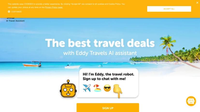 Screenshot of AI Travel Assistant