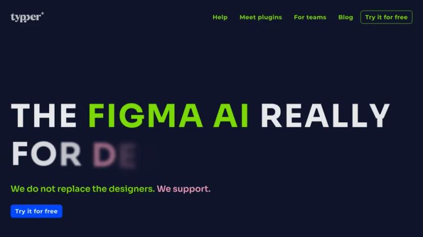 Screenshot of AI-powered Design Support for Figma