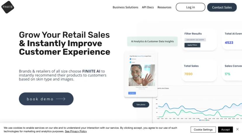 Screenshot of AI-Powered Product Recommendations for Retailers