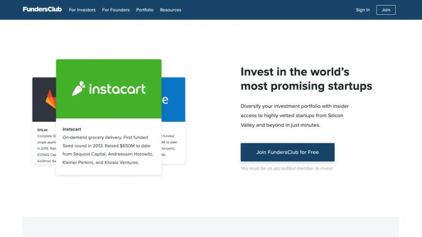 Screenshot of Online Venture Capital