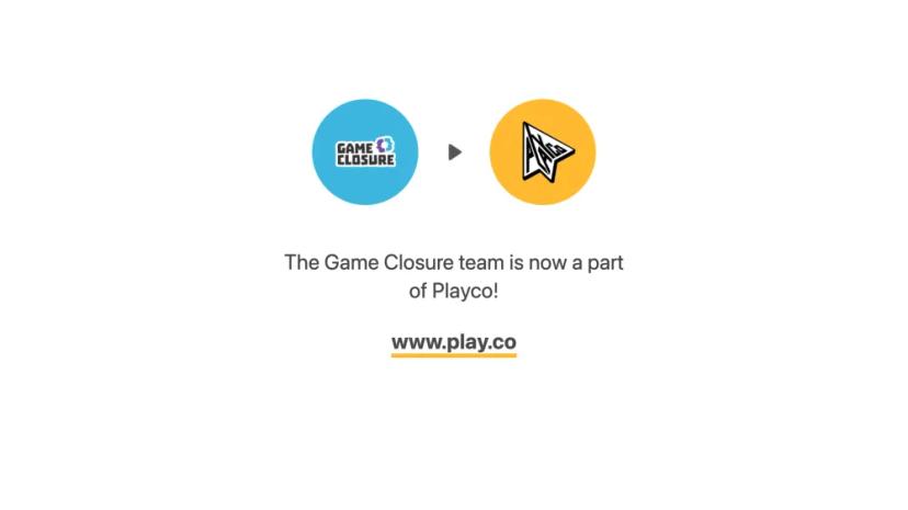 Screenshot of Game Closure, Now a Part of Playco