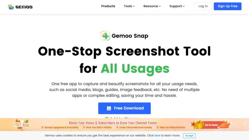 Screenshot of All-in-One Screenshot Tool for Instant Beautification and Enhancement