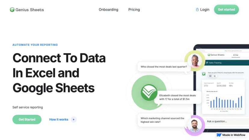 Screenshot of Automate Your Reporting with Genius Sheets