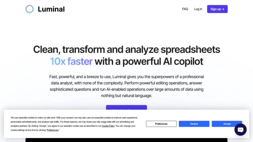 Screenshot of AI SaaS Landing Page Generator