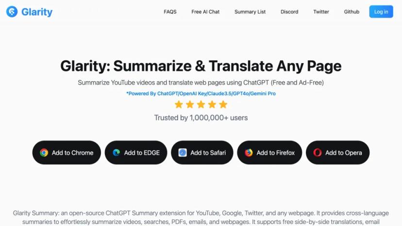 Screenshot of Cross-Language Reading & Writing Assistant for YouTube, Webpages, and More