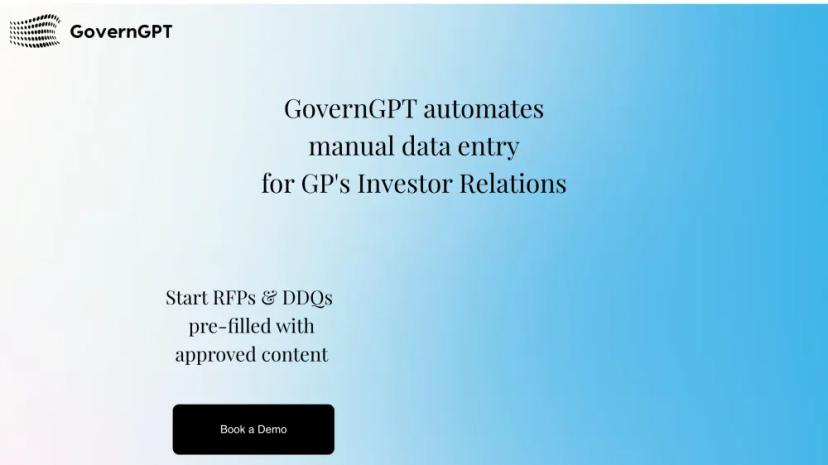 Screenshot of Automate Manual Data Entry for GP's Investor Relations