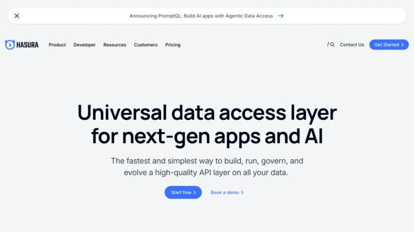 Screenshot of Universal Data Access Layer for Next-Gen Apps and AI