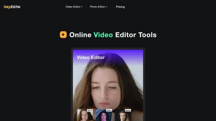 Screenshot of AI Video Editor - Online Video Editing Tool