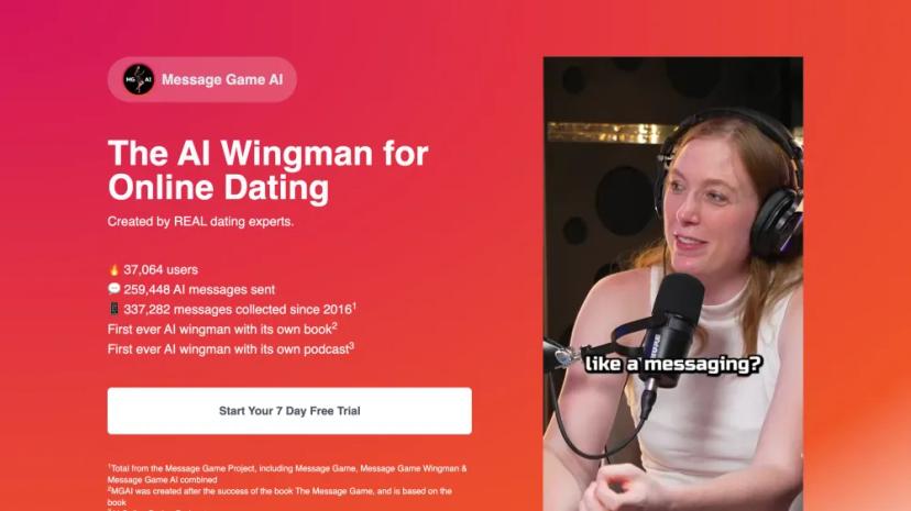 Screenshot of The AI Wingman for Online Dating