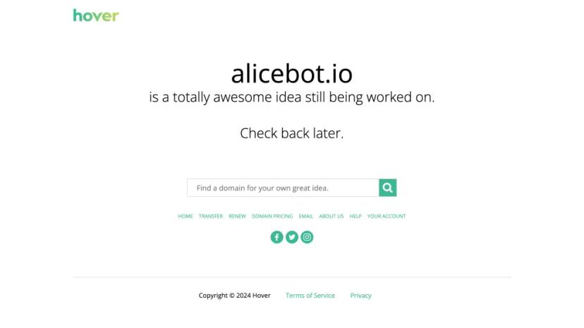 Screenshot of AI-powered Chatbot Development Platform