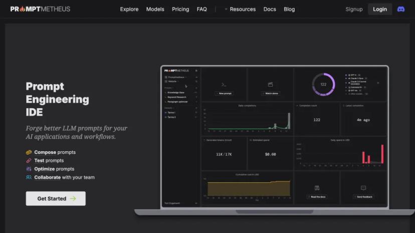 Screenshot of Promptmetheus: Prompt Engineering & AIPI Endpoint Deployment