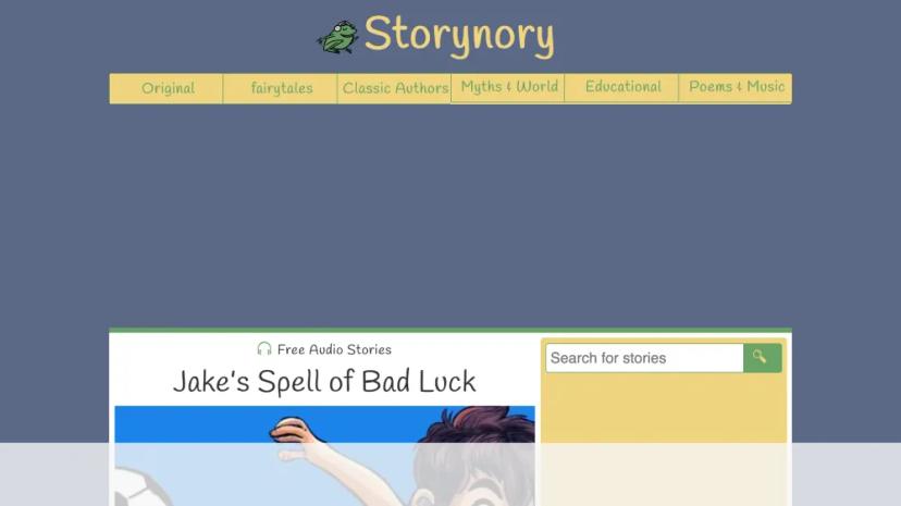 Screenshot of Free Audio Stories for Children