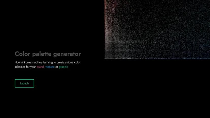 Screenshot of Color Palette Generator